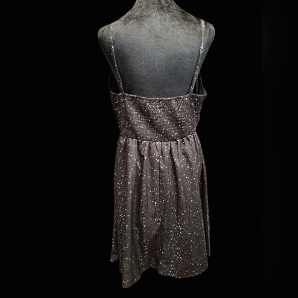 SHEIN NWOT Silver Spaghetti Strap Mini Sundress XL - Picture 11 of 11